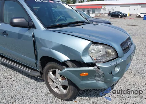 2008 Hyundai Tucson Gls from USA, damaged, VIN KM8JM12BX8U894165